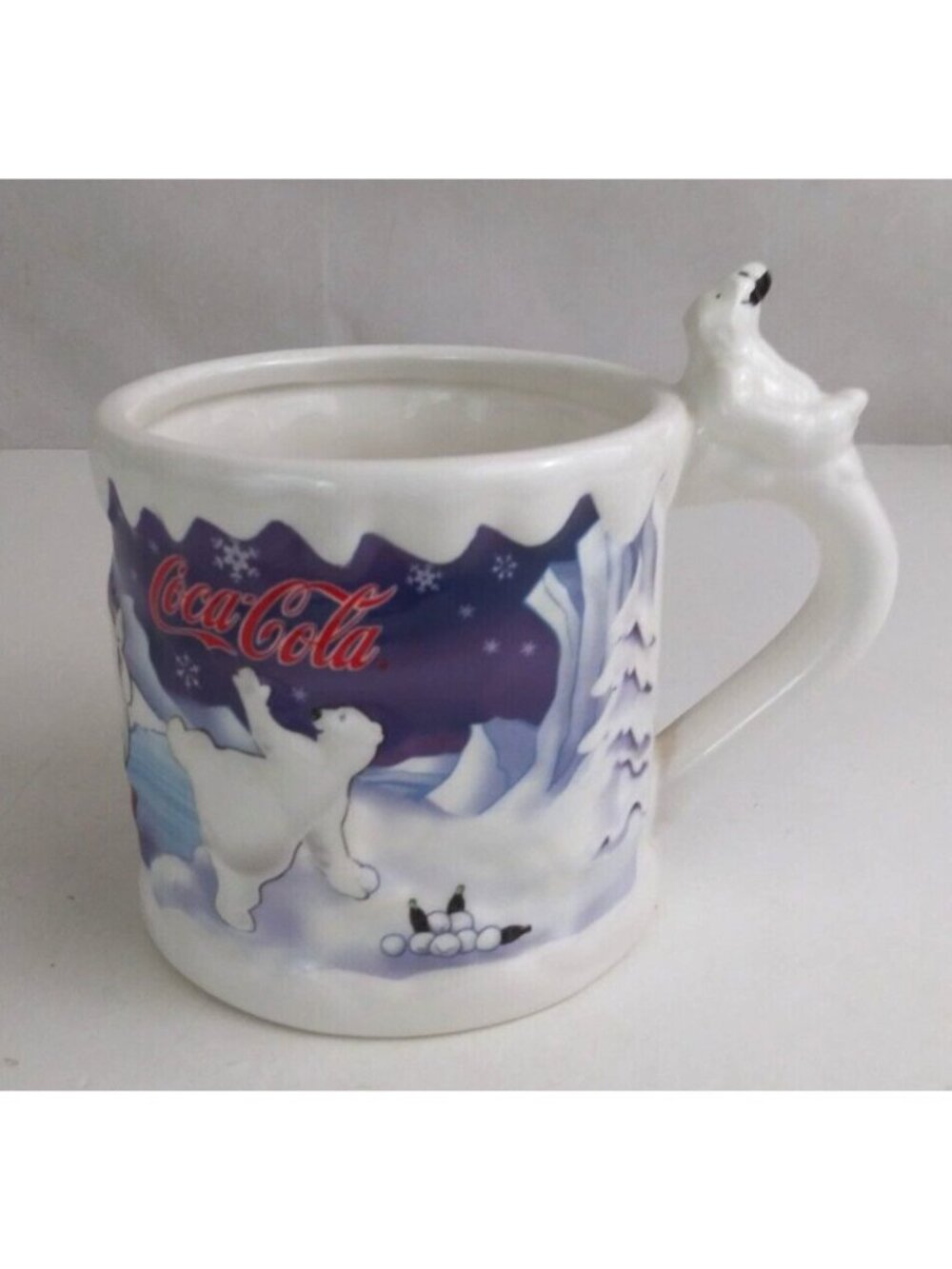 2002 Houston Harvest Coca-Cola Oversized 3D Style Coffee Cup Mug